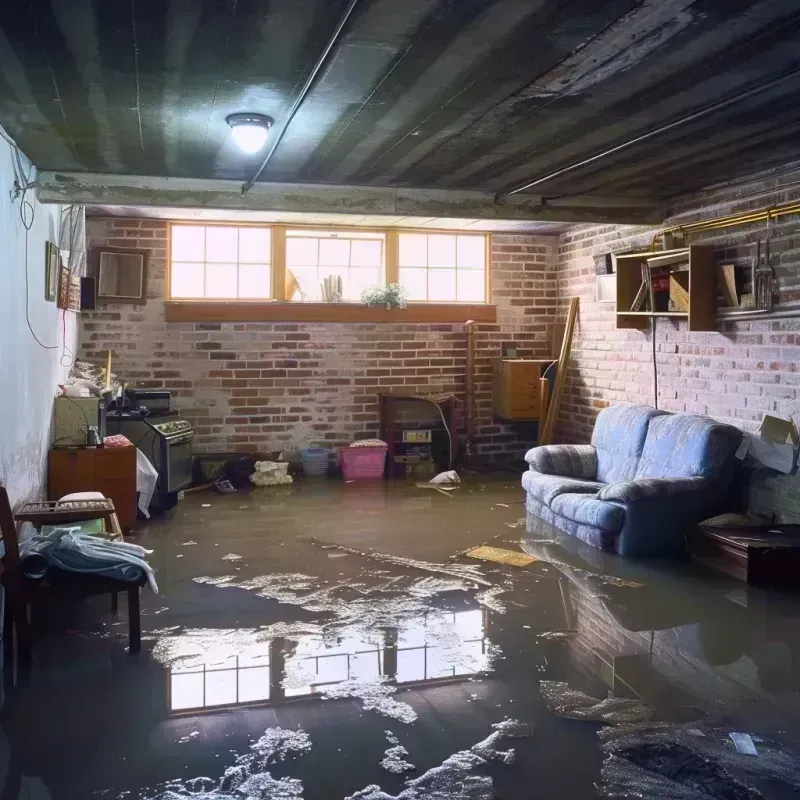 Flooded Basement Cleanup in Bunker Hill, IL